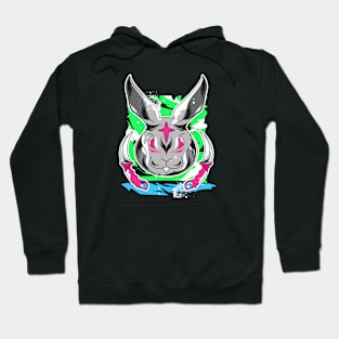 Funky Rabbit Hoodie